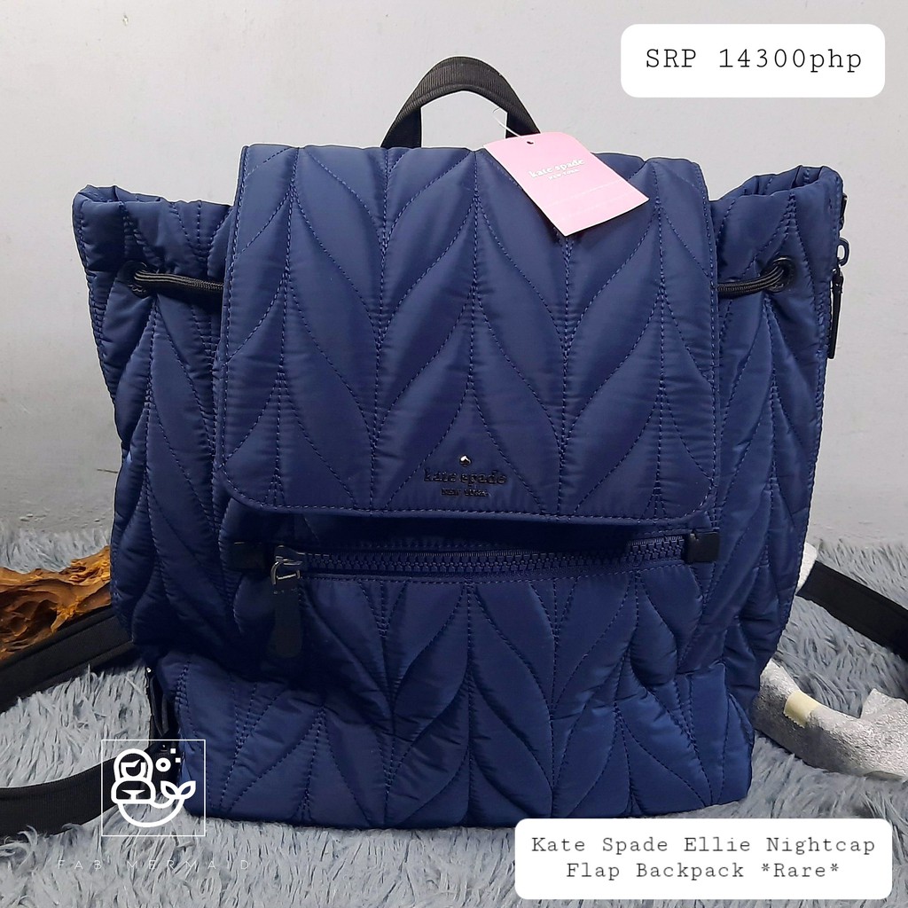 Kate Spade ELLIE NIGHTCAP Flap Backpack Shopee Philippines