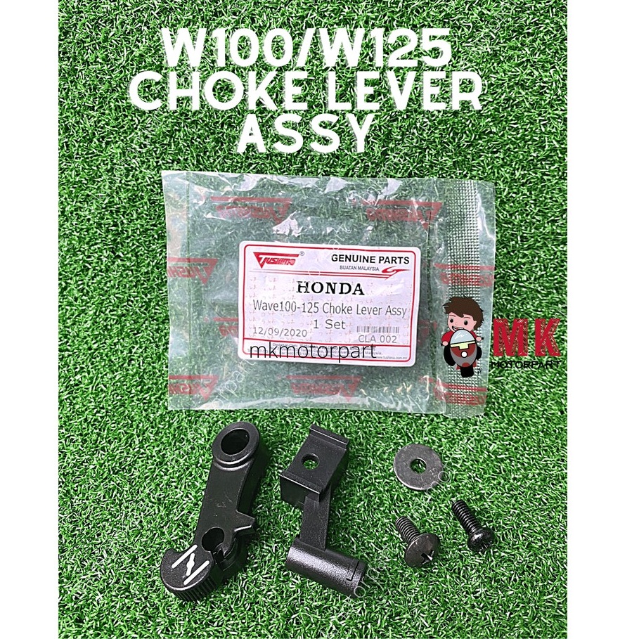 CHOKE LEVER SET With Screw Honda Wave100 / Wave100R / Wave125 / Wave