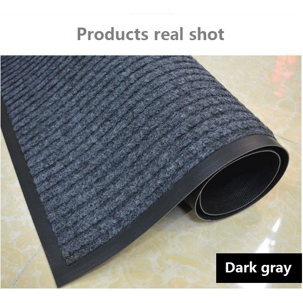 Polypropylene favric floor mat AntiSlip carpet rug Rubber Matting/Flooring (4ft W X 1ft L) DIY
