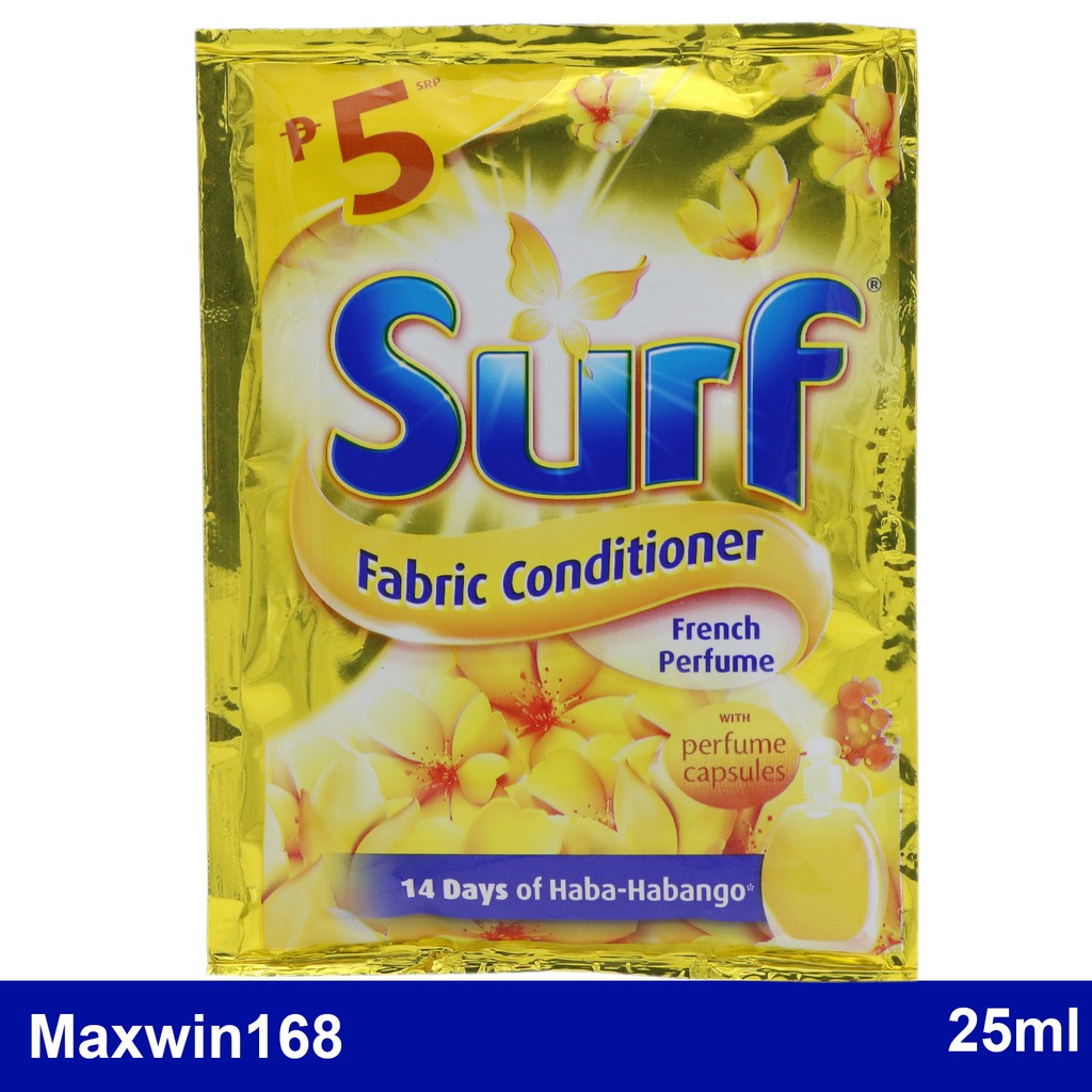 Surf Fabric Conditioner French Perfume 25ml Shopee Philippines