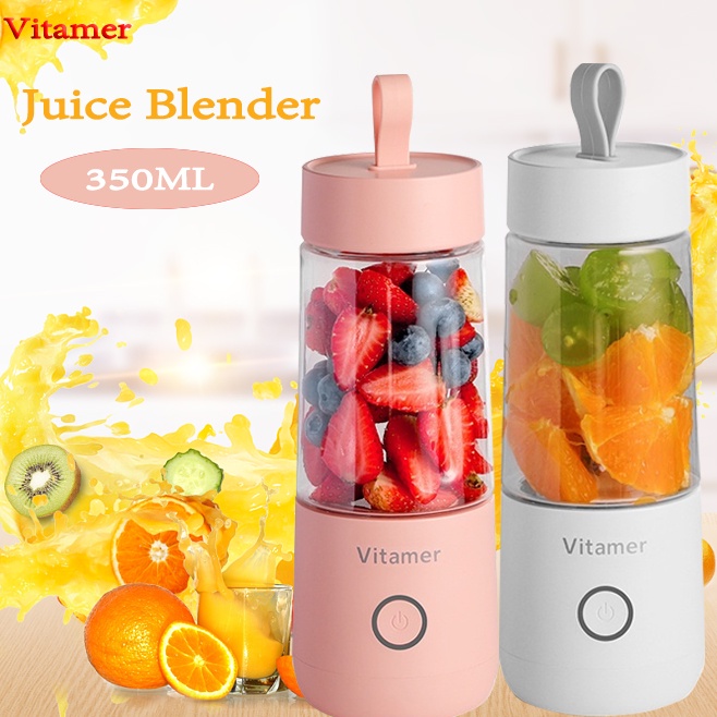 Vitamer Portable Rechargeable Battery Juice Blender Electric Fruit