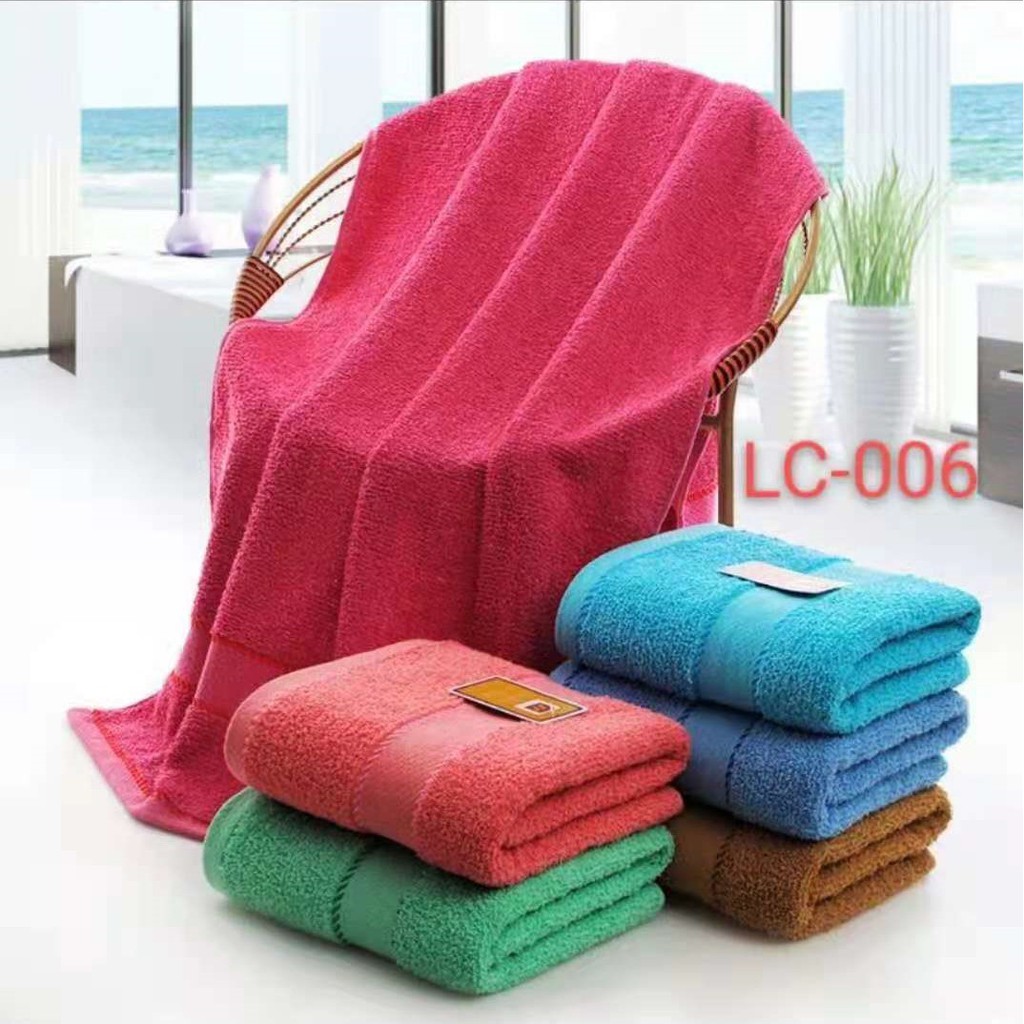 Cannon Smooth Bath Towel Plain Color and Fashion Design Bath Towel