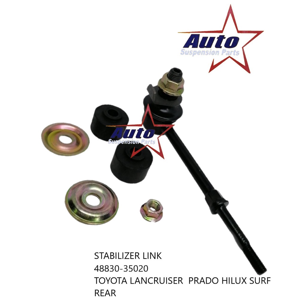 STABILIZER LINK ( 4883035020 ) TOYOTA LANDCRUISER PRADO ' 96'01 HILUX SURF REAR Shopee