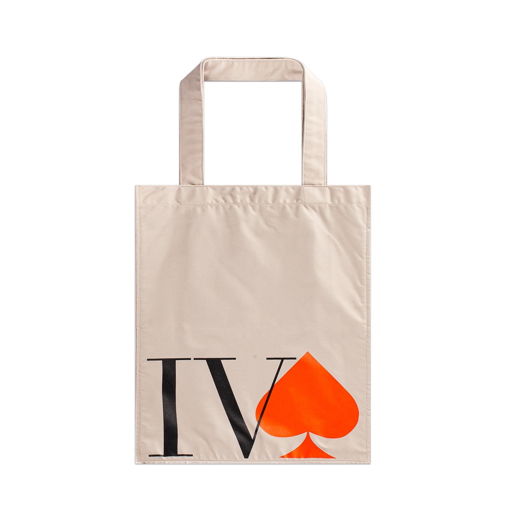 ஐTEAM MANILA IV OF SPADES TOTE BAG (CREAM) Shopee Philippines