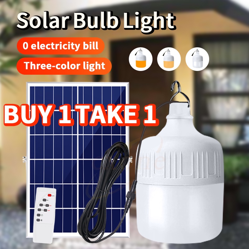 solar Bulb solar warm Led Indoor solar lights outdoor waterproof