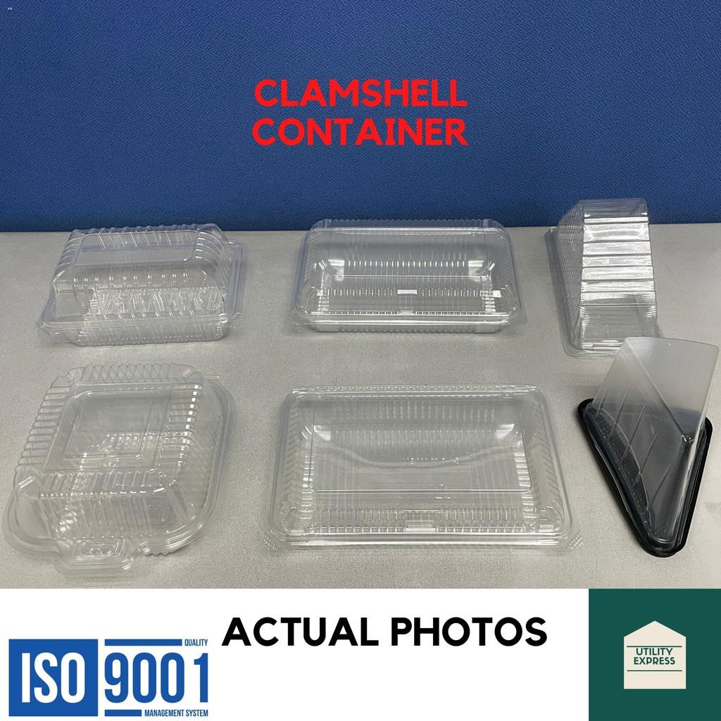 kitchenLOWEST PRICE [10 to 30 PCS] Clamshell Plastic Containers / OPS