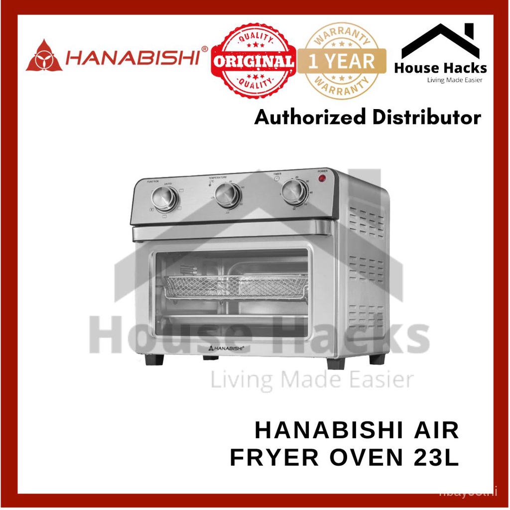 Hanabishi Air Fryer Oven 23L HAFEO 23SS (House Hacks) Shopee Philippines