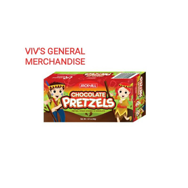 Jack n Jill Chocolate Pretzels ( 40g ) Shopee Philippines