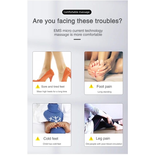 Fatiguerelieving massage foot pad tDlV Shopee Philippines