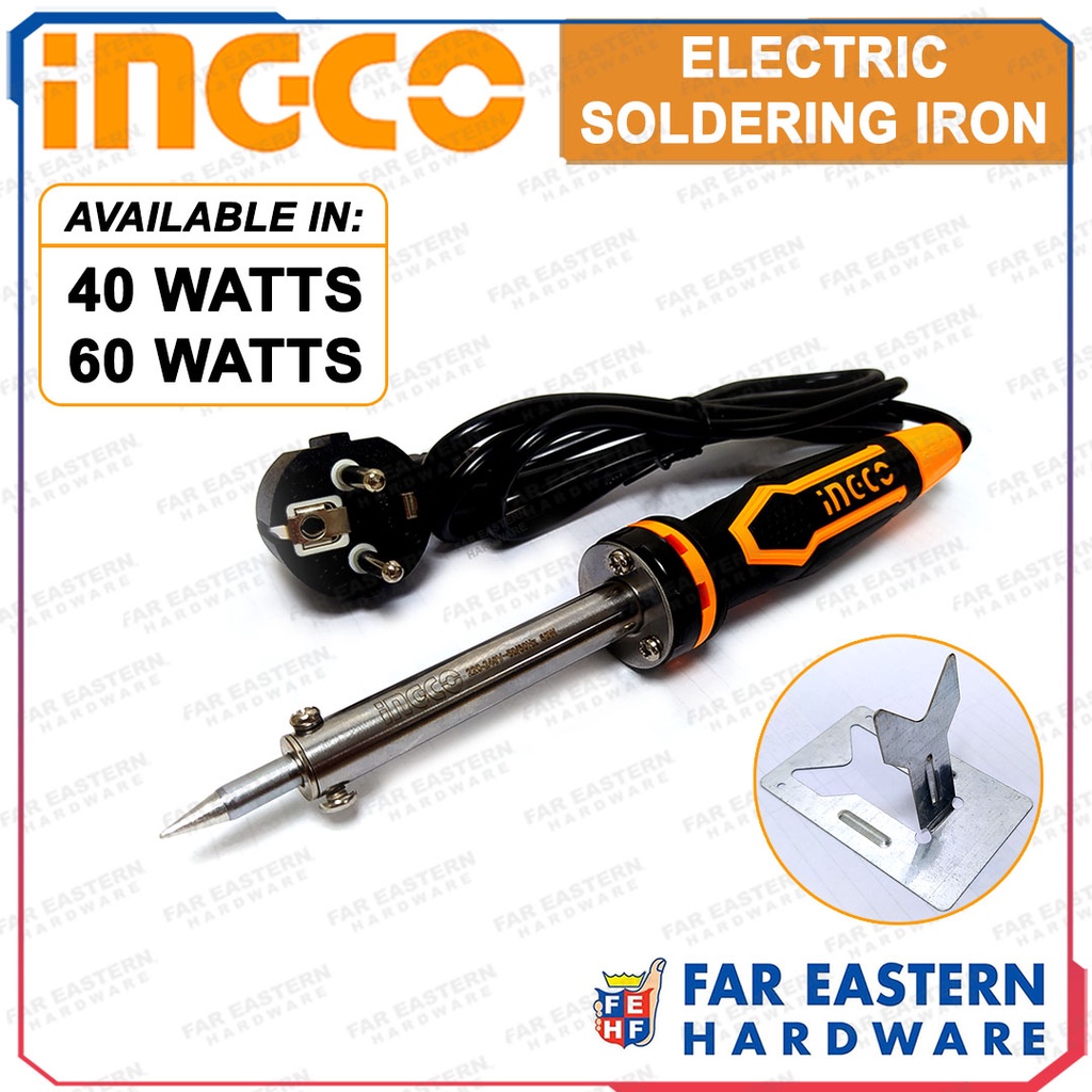 INGCO Electric Soldering Iron 40W 60W INHT Shopee Philippines