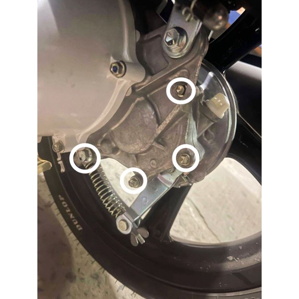 HENG Crankgear And Drain Plug Bolts for Mio Gear 125 (4pcs) Shopee