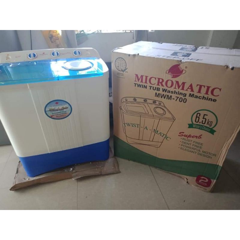 COD TWIN TAB WASHING MACHINE MICROMATIC Shopee Philippines