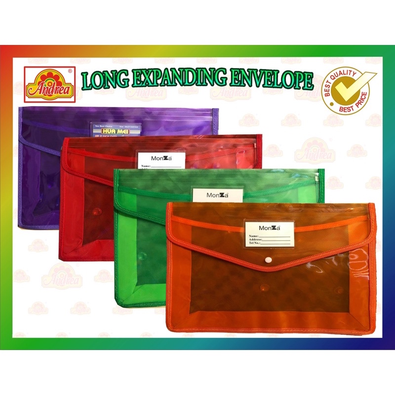 Long Expanding Envelope Andrea Shopee Philippines