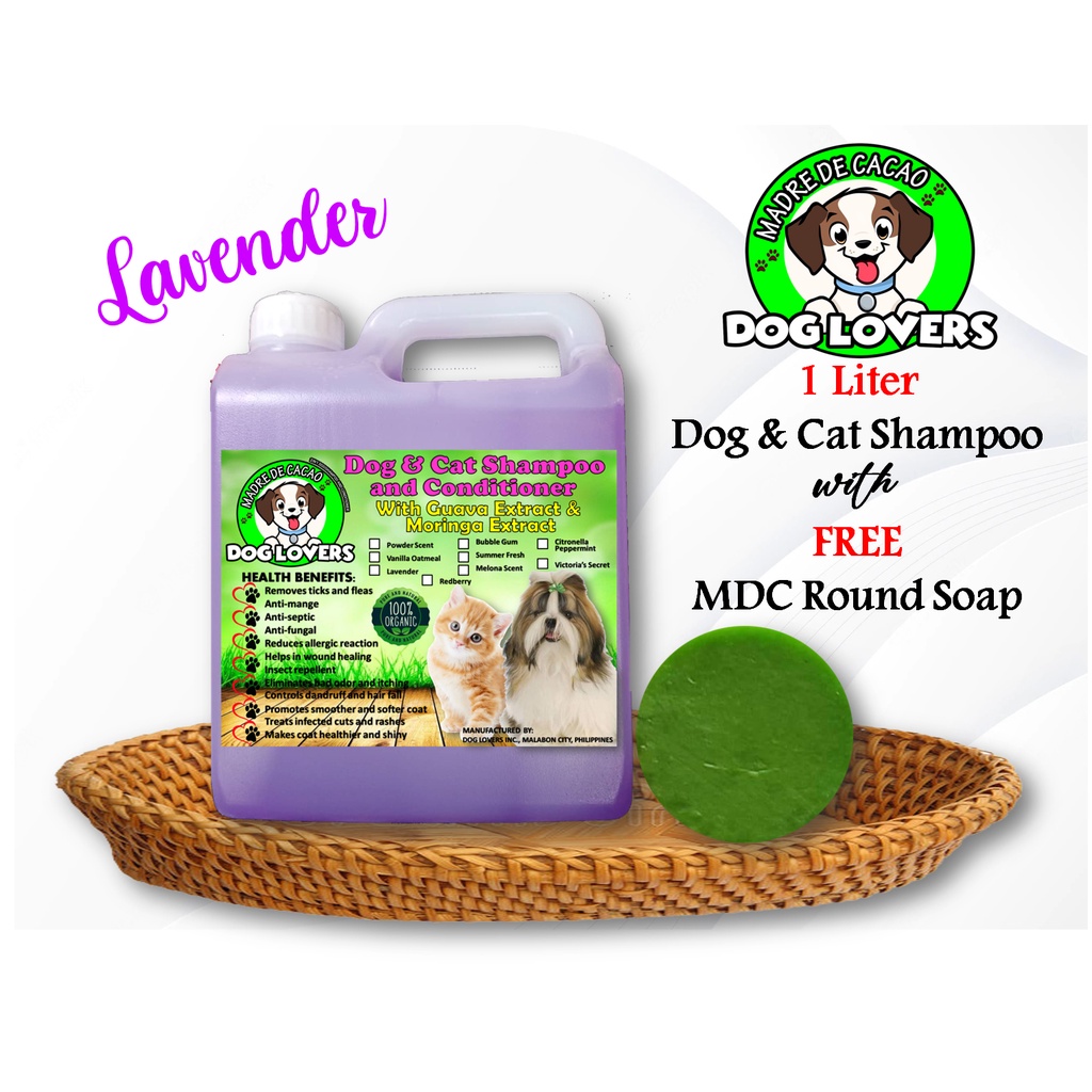 (1 LITER) DOG & CAT SHAMPOO w/ CONDITIONER in screw cup Shopee