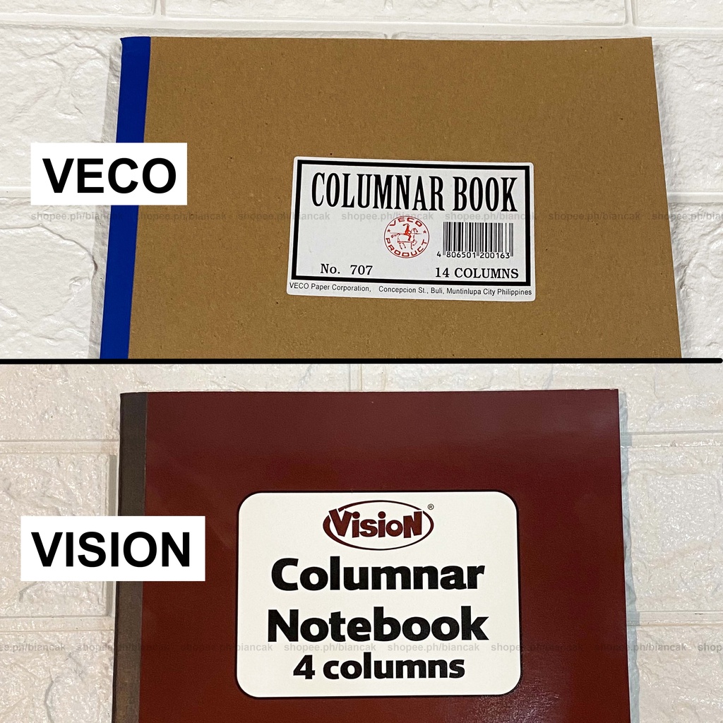VECO VISION ACCOUNTING COLUMNAR JOURNAL LEDGER RECORD PURCHASE SALES