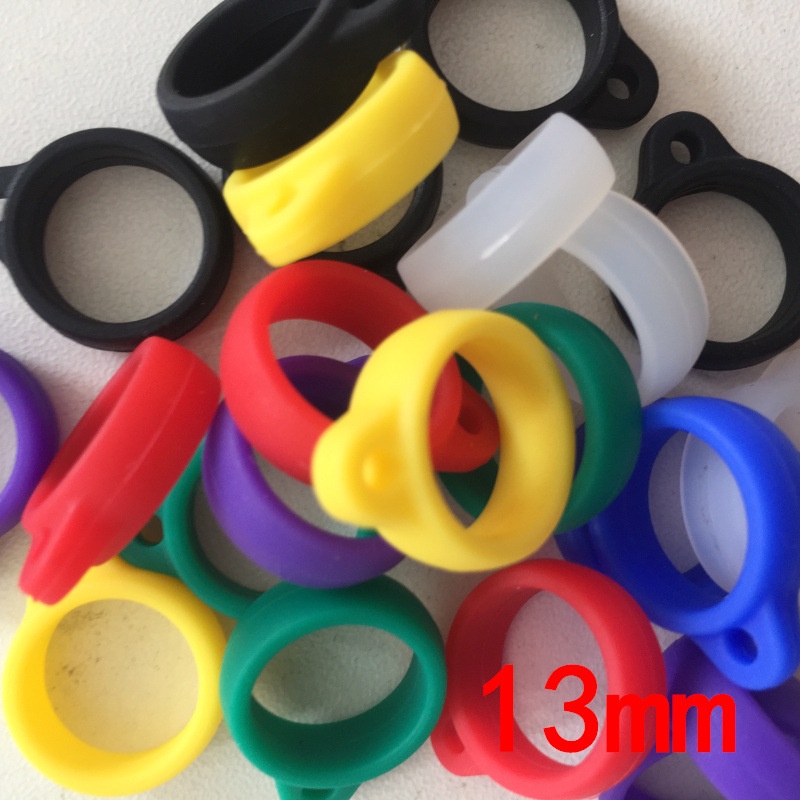 13mm 20mm Silicon Ring Band Phone Lanyard Silicone Rings for Fishing
