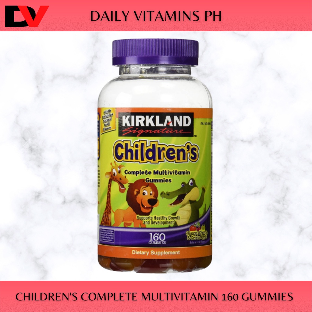 Kirkland Children's Complete Multivitamin Gummies, 160 gummies Shopee