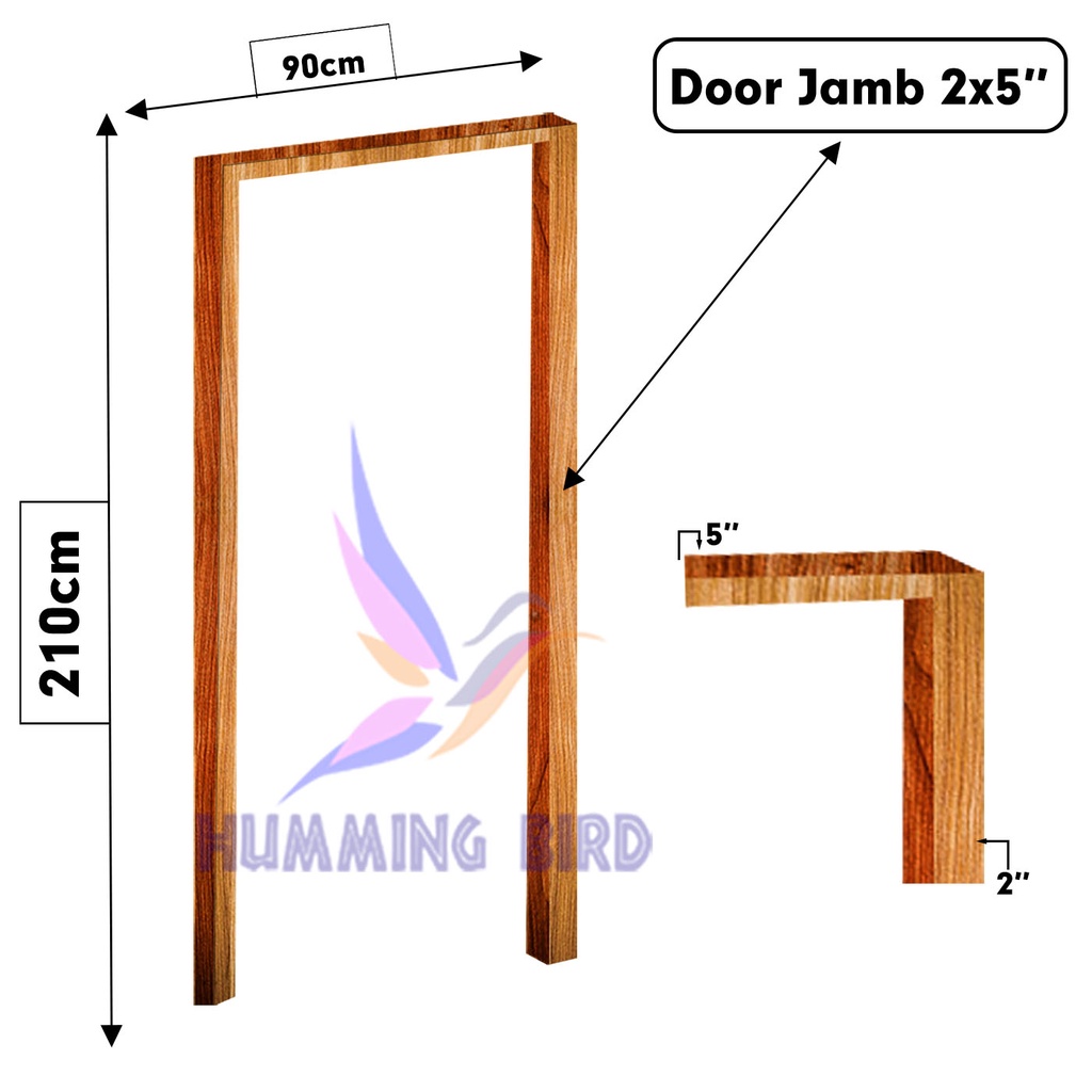 Hummingbird Door Jamb 2x5" Shopee Philippines