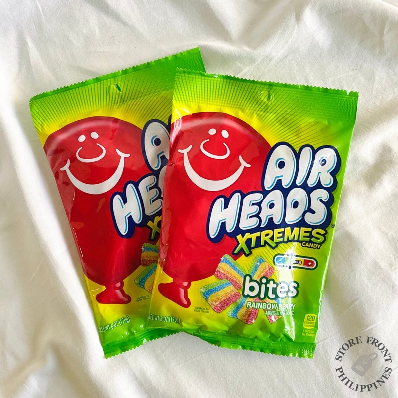 [ON HAND] Airheads Xtreme Sourful, Rainbow Berry & Blue Raspberry Bites