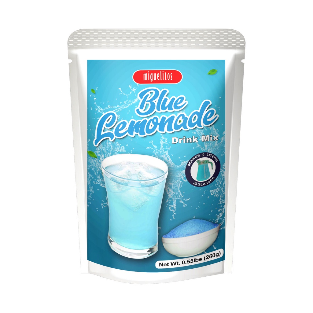 Blue Lemonade Powder Juice Drink 500G by Miguelitos Shopee Philippines