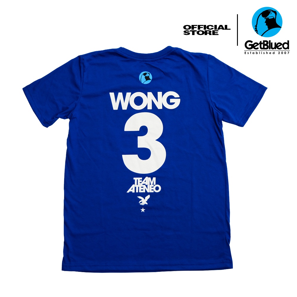 GetBlued Ateneo l Volleyball Deanna Wong 3 Royal Blue Shirt Jersey For