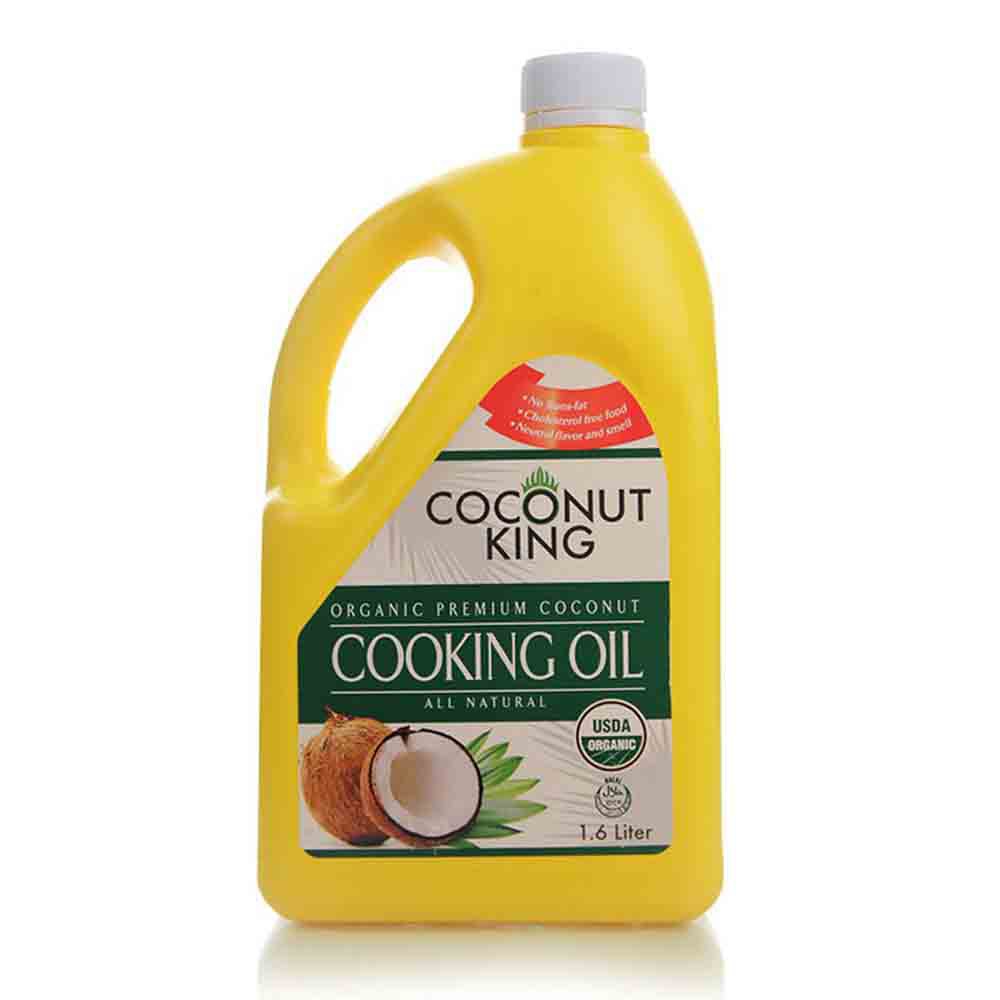 Coconut King Organic Premium Coconut Cooking Oil 1.6L Shopee Philippines