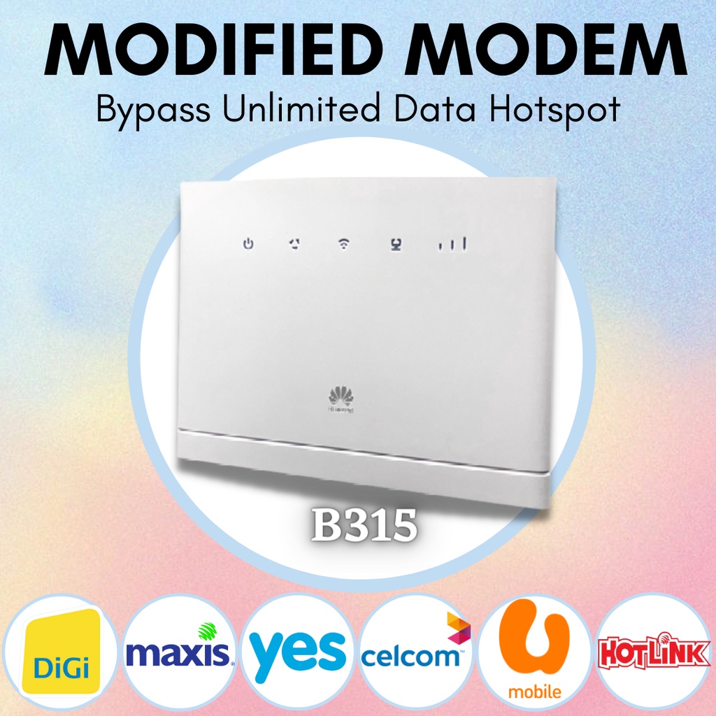 FIrst 20unit Offer HUAWEI B315 B315S936 MODIFIED CPE ROUTER 4G LTE