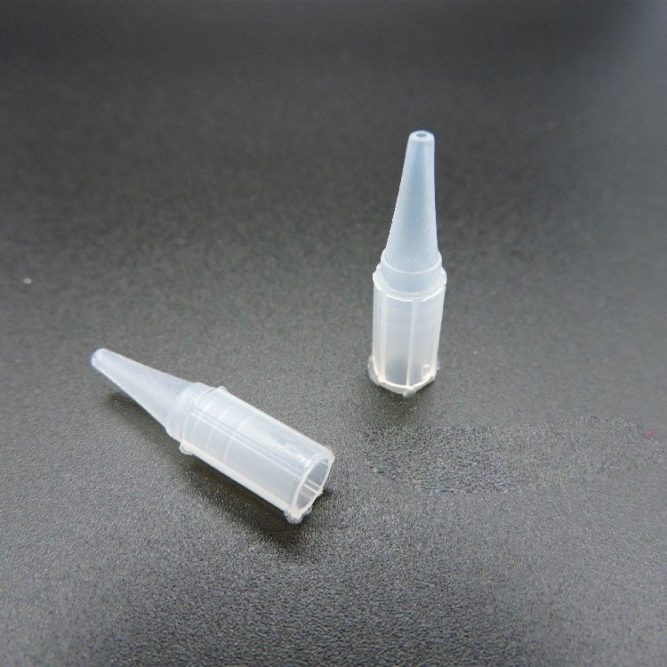 【Spot Goods】100Pcs 3RL Tip Plastic Traditional Needle Caps For Eyebrow