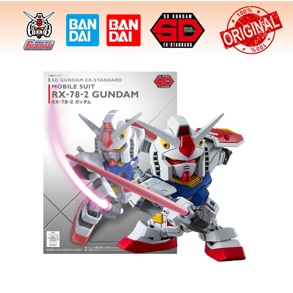 Bandai SD Gundam EXStandard RX 782 Gundam (Gundam Model Kits