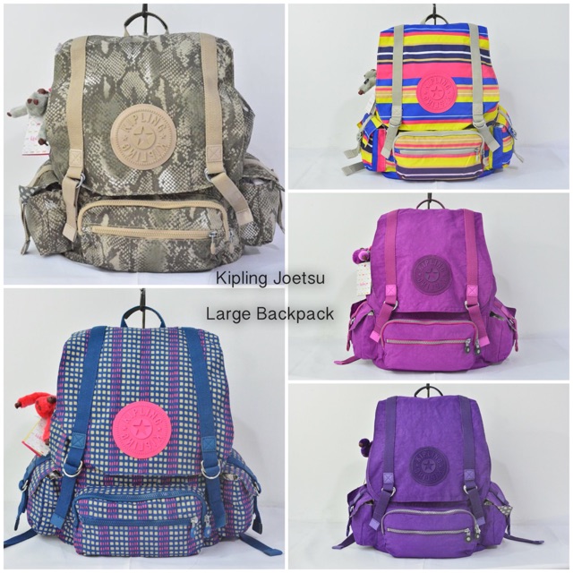 Kipling Joetsu Large Backpack Shopee Philippines