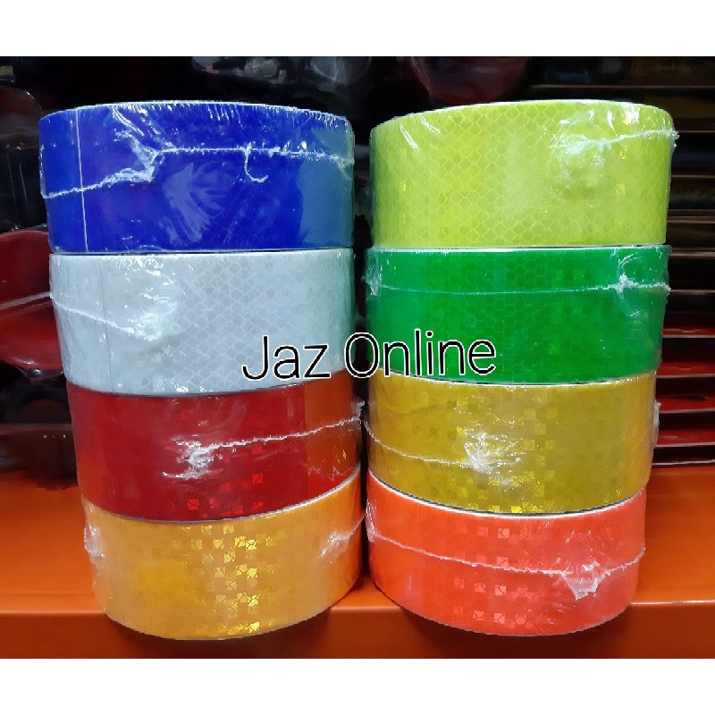 Reflectorized sticker tape for signage Reflective Tape Car