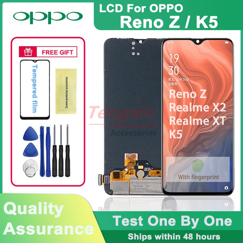 6.4inch Original Super AMOLED LCD display for OPPO K5 Reno Z LCD touch