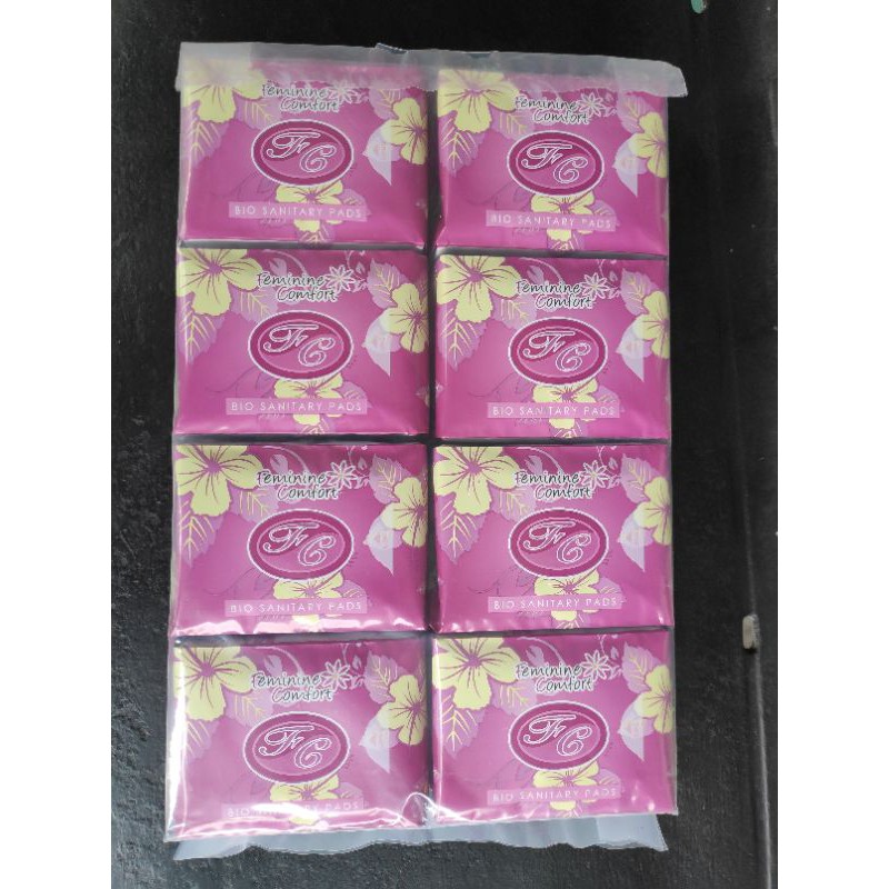 FC Bio Sanitary Pads Night Use Bundle Shopee Philippines