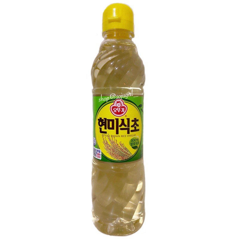 Ottogi Brown Rice Vinegar Hyeonmi Sikcho 500ml / 900ml / 1.8L Shopee