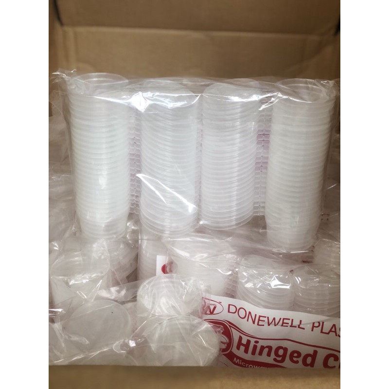 Hinged Cups Microwavable 20ml, 30ml, 60ml, 120ml Shopee Philippines