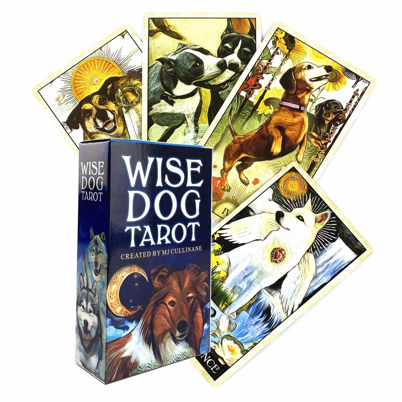 New Dog Tarot Cards Tarot Deck Full English Board Game Party Family