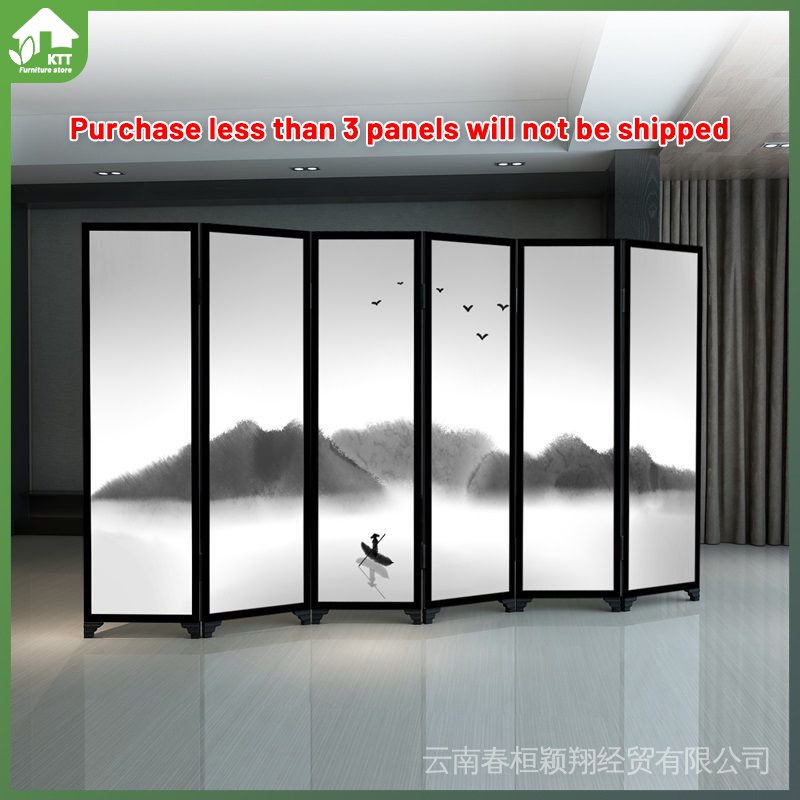 home lifePartition divider Folding divider Wooden Simple Folding 180