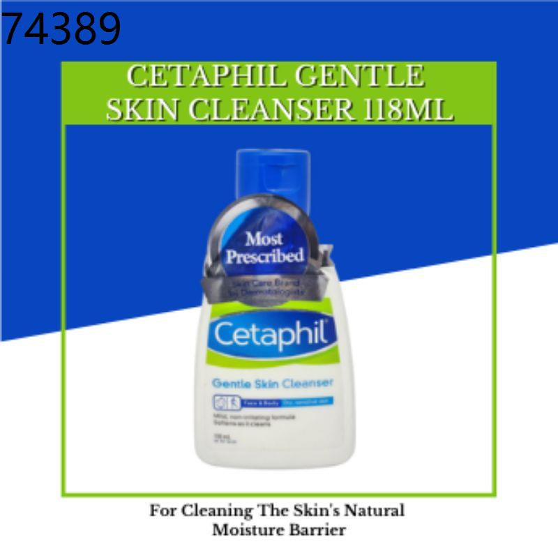 cetaphil cleanser Cetaphil Gentle Skin Cleanser 118mL (AUTHENTIC