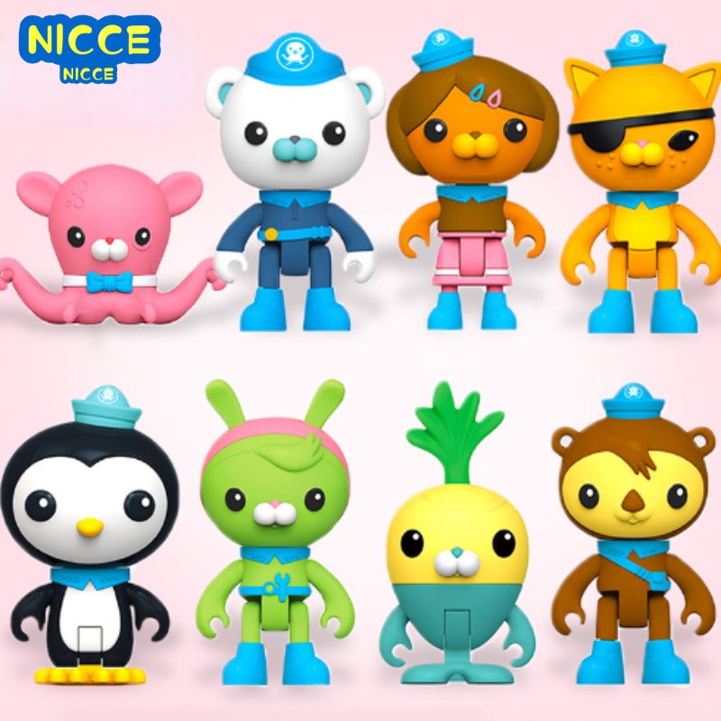 Nicce The Octonauts Toy Set for Children Toys Barnacles Kwazii Weight