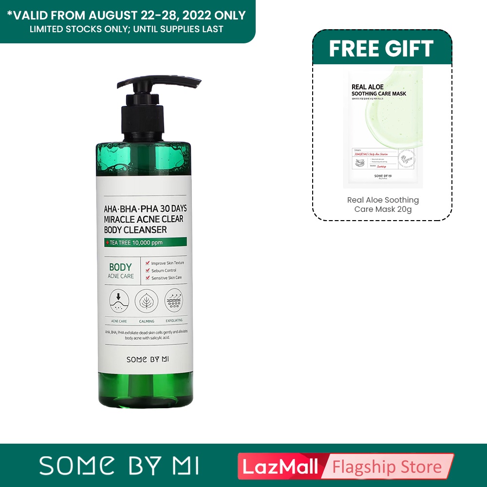 （hot)SOME BY MI AHA BHA PHA 30 Days Miracle Clear Body Cleanser 400ml
