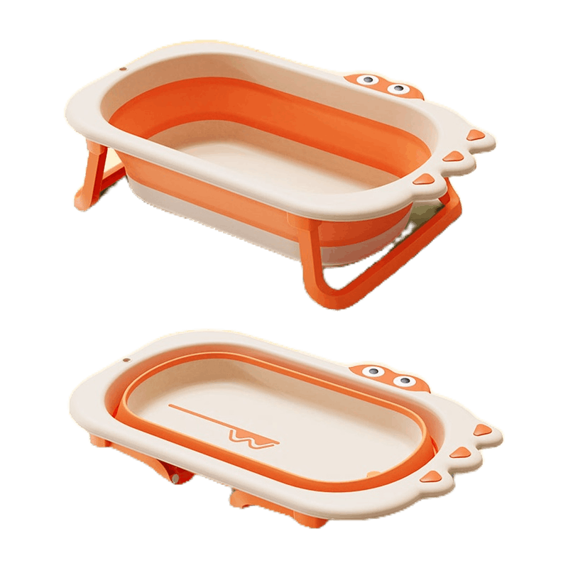 YOBOO Foldable Baby Bath Easy to Fold SpaceSaving Lightweight Rubber