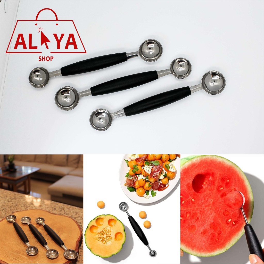 Melon Baller Double Ended Fruit Baller Scooper Watermelon Baller
