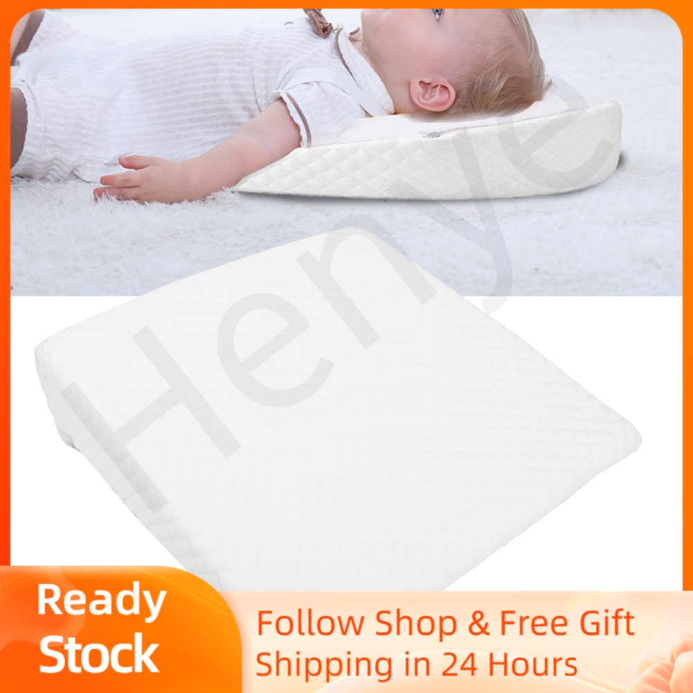 [Resdy Stock] Henye Baby Wedge Pillow Prevent Flat Head Anti