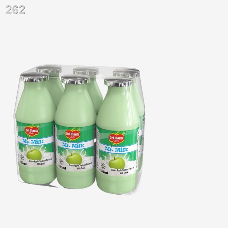 DEL MONTE MR. MILK Green Apple Yoghurt Flavored Milk Drink that Kids