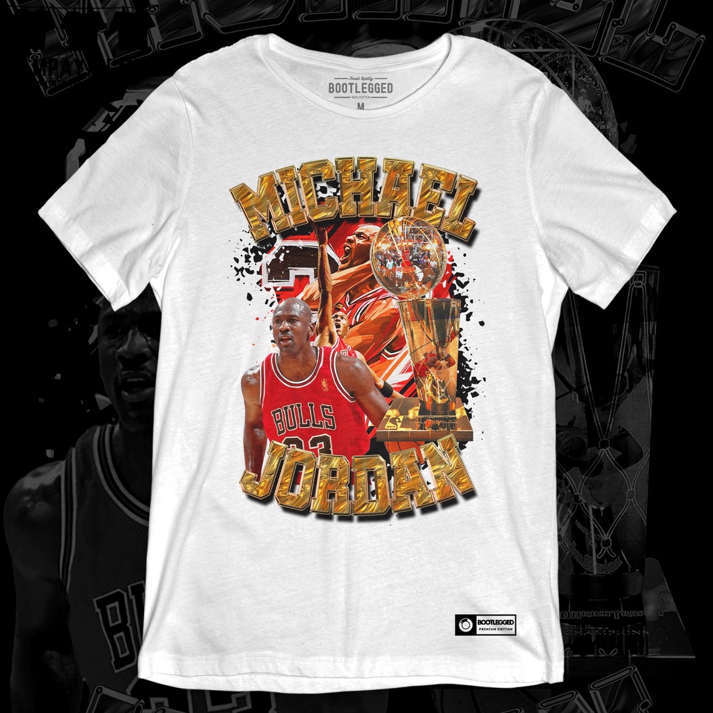 Michael Jordan 16 Bootleg Design TShirt (Classic Fit) Shopee Philippines