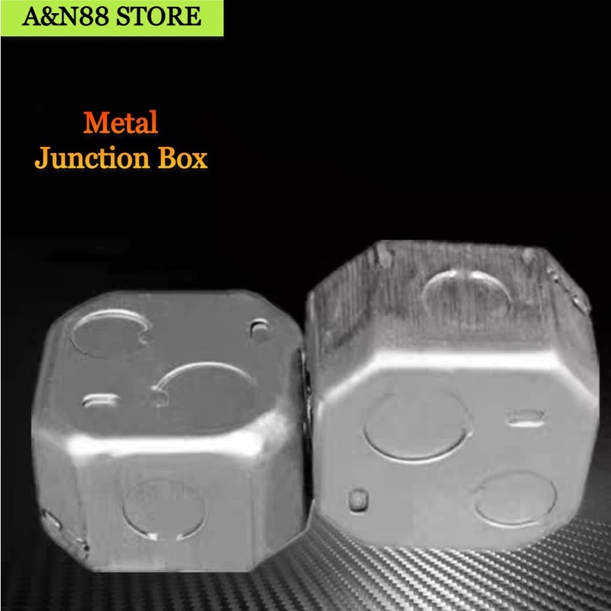 JUNCTION BOX / UTILITY BOX (4X4 /2X4) METAL Shopee Philippines