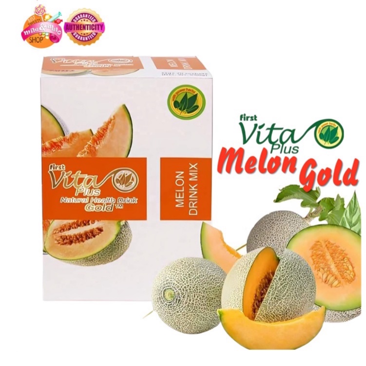 First Vita Plus Gold Melon Natural Health Drink 22g x 20 sachets