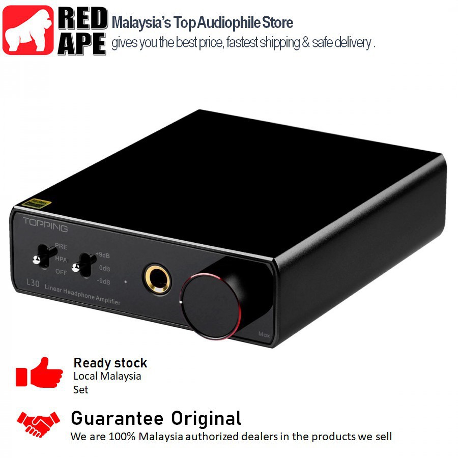Topping L30 ii Ultra Low Noise Headphone Amplifier with superior NFCA