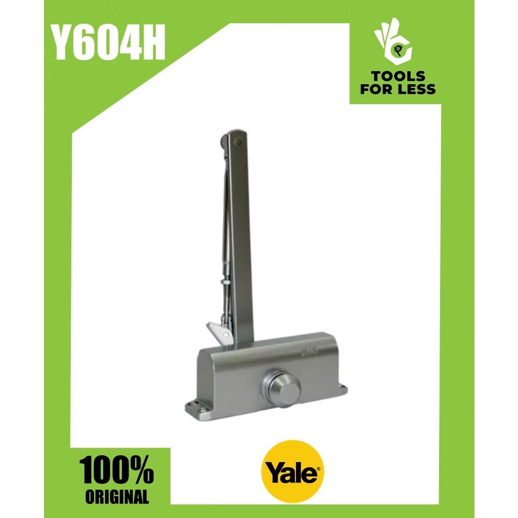 Yale Door Closer with BuiltIn Hold Open Function 85kg. Y604H Shopee Philippines