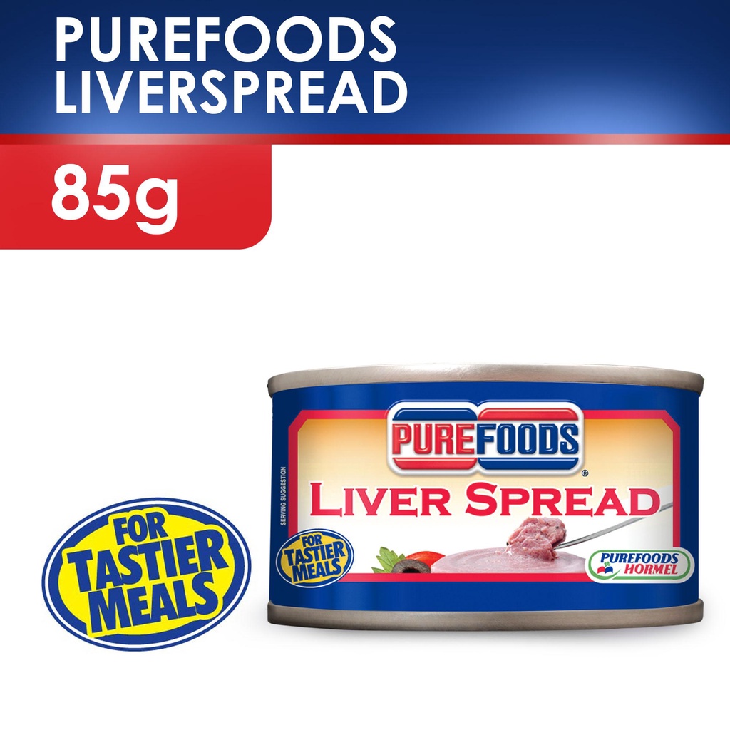 Purefoods Liver Spread (85g) Shopee Philippines
